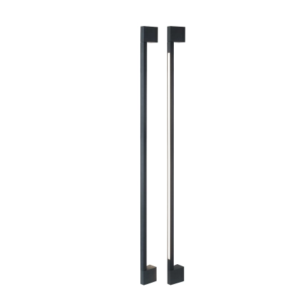 Azzardo Kinkiet zewnętrzny aluminiowy czarny LED 120cm AZ6841 z serii GUSTO