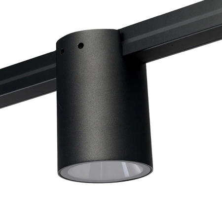 Azzardo Lampa szynowa LED czarna aluminiowa IP65 AZ6958 z serii FERNA