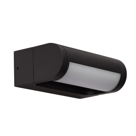 Azzardo Kinkiet zewnętrzny aluminiowy czarny z regulacją AZ7014 z serii FRAME