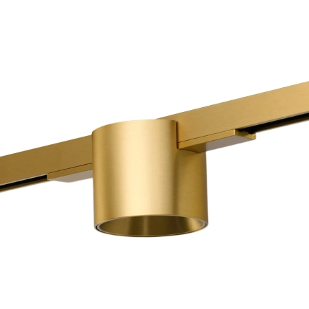 Azzardo Reflektor szynowy magnetyczny złoty aluminiowy 16cm AZ7055 z serii EVIA TRACK MAGNETIC