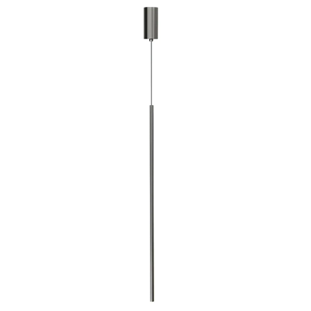 Azzardo Lampa wisząca aluminiowa tytanowa LED AZ7166 z serii BIRMA