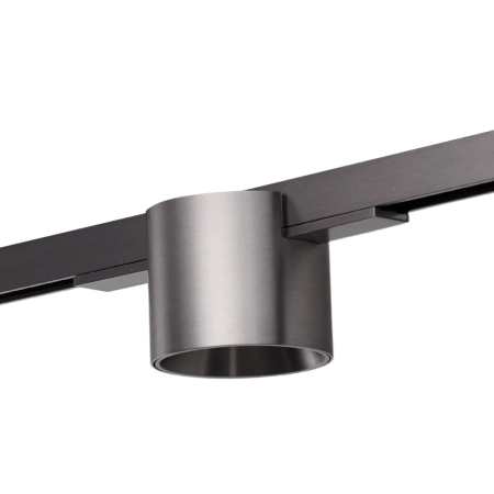 Azzardo Reflektor szynowy magnetyczny aluminiowy tytanowy 8W AZ7186 z serii EVIA TRACK MAGNETIC