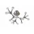 Plafon NEURONO 18 chrom AZ0553 - Azzardo