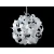 Lampa designerska wisząca DELTA  biała AZ1692 - Azzardo