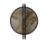 Azzardo Kinkiet aluminiowy szary designerski 62cm AZ6662 z serii SATURN