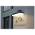 Azzardo Kinkiet zewnętrzny aluminiowy szary LED IP54 AZ6835 z serii OPLO