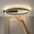 Azzardo Plafon LED czarny aluminiowy prostokątny 48cm AZ7010 z serii ARTE