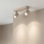 Azzardo Lampa sufitowa aluminiowa beżowa 2-punktowa AZ7112 z serii EXO