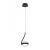 Azzardo Lampa wisząca czarna aluminiowa ze szkłem AZ7196 z serii ASTRID