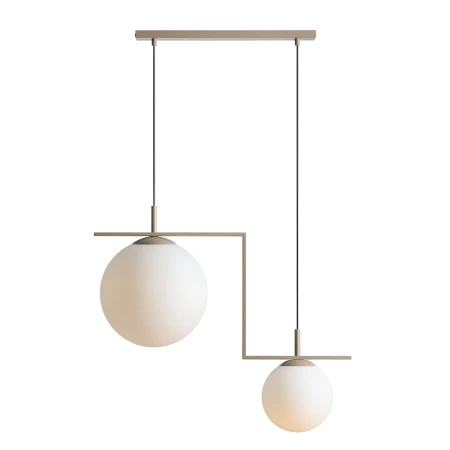 Lampa wisząca ZAC 2 BEIGE MATTE 1038H17_2 - Aldex