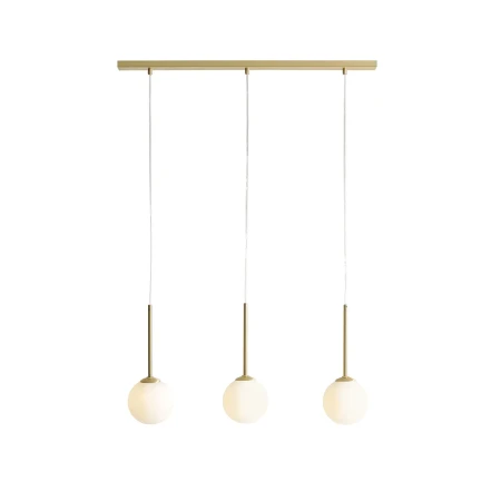 Lampa wisząca elegancka BOSSO 3 BRASS 1087E_40 - Aldex