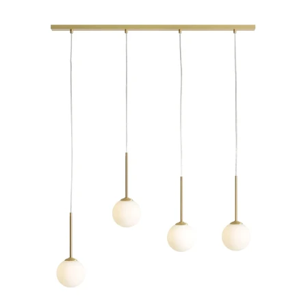 Lampa wisząca elegancka BOSSO 4 BRASS 1087L40 - Aldex