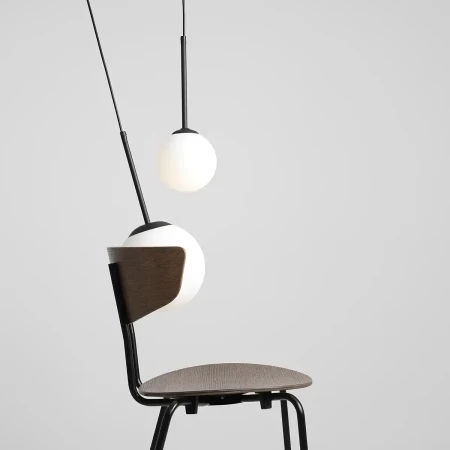 Lampa pojedyncza czarna 1087XXS1