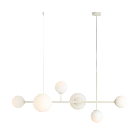 Lampa wisząca nowoczesna DIONE 6 CREAM 1092K9 - Aldex