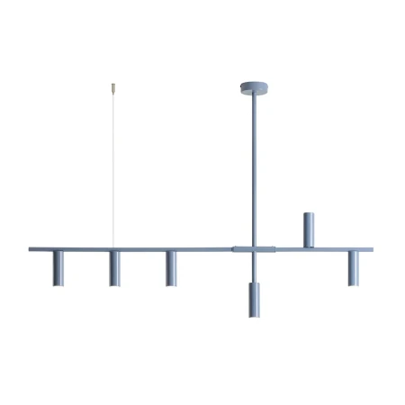 Lampa wisząca designerska TREVO 6 DUSTY BLUE 1104K16 - Aldex
