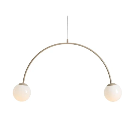 Lampa wisząca nowoczesna UNA 2 BEIGE L 1116H17 - Aldex