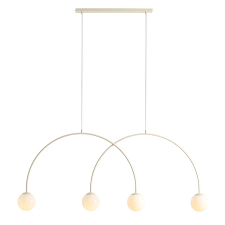 Lampa wisząca UNA 4 CREAM L 1116L9_L - Aldex
