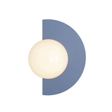 Lampa ścienna nowoczesna LOOP DUSTY BLUE 1125C16 - Aldex