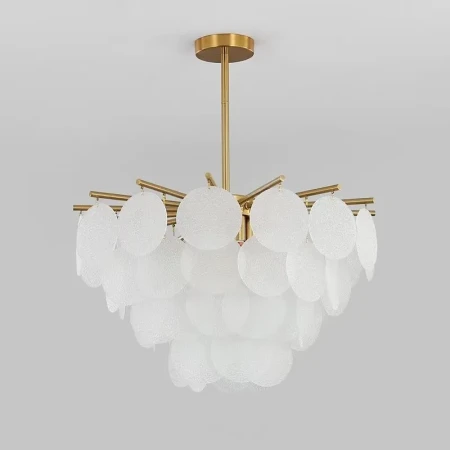 Lampa wisząca w stylu Hampton FIORE D8584P-R600 white - Step Into Design