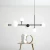 Stylowa czarna lampa wisząca do salonu loftowa