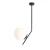 Plafon nowoczesny GALLIA BLACK 1095PL_G1 - Aldex