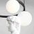 Designerska lampa wisząca kule