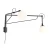 Kinkiet nowoczesny w stylu loft SOHO GLASS 2 BLACK 1105D1 - Aldex