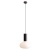Aldex Lampa wisząca metalowa brązowa z białym kloszem 7000G28_M z serii FLO MOKKA