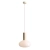 Aldex Lampa wisząca kremowa szklana 26cm 7000G9_M z serii FLO CREAM
