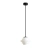 Aldex Plafon metalowy czarno-biały 14cm 9002PL_G1_M z serii FILO MILKY