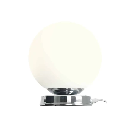 Lampa biurkowa BALL CHROME M 1076B4_M elegancka - Aldex