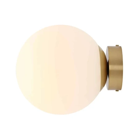 Kinkiet nowoczesny BALL BRASS M 1076C40_M elegancki - Aldex