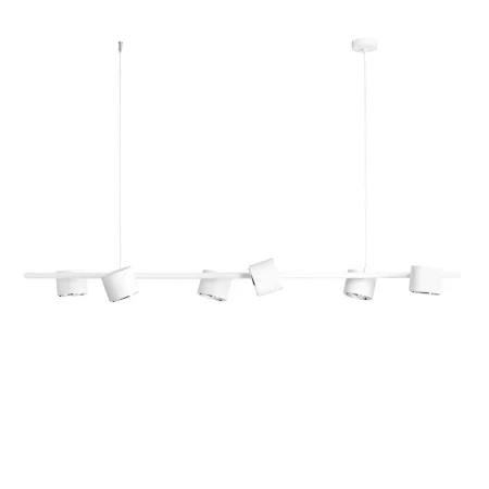 Lampa wisząca nowoczesna BOT 6 WHITE 1046K - Aldex