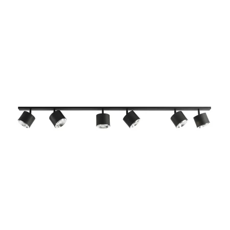 Plafon nowoczesny BOT 6 (3x2) BLACK 1047PL_K - Aldex