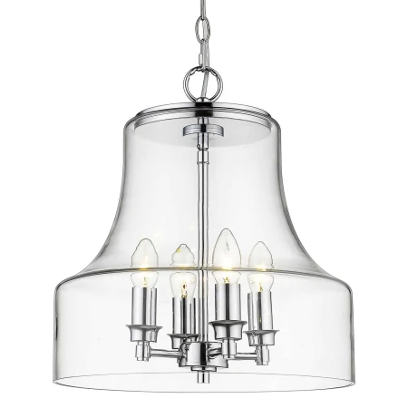 Lampa stylowa wisząca szklana PRAGUE P04458CH – Cosmo Light