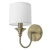 Kinkiet nowoczesny ABU DHABI - W01844BR-WH - Cosmo Light