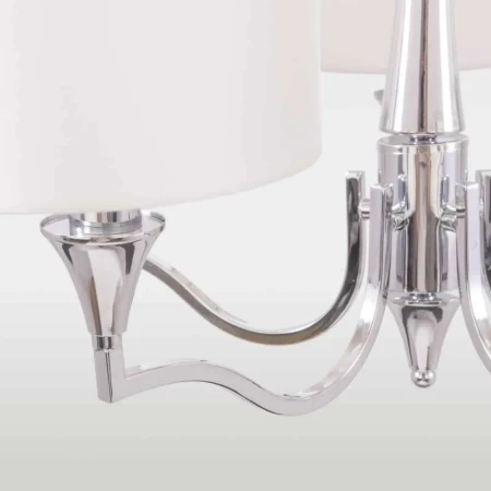 Lampa Hampton wisząca biała E14 WASHINGTON P05915NI-WH – Cosmo Light