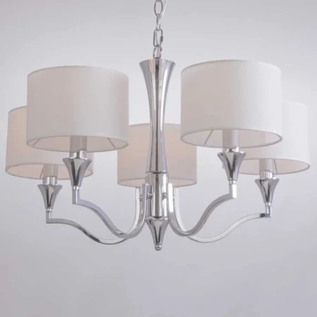 Lampa Hampton wisząca biała E14 WASHINGTON P05915NI-WH – Cosmo Light