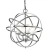 Lampa Hampton wisząca ORLANDO P04820CH - Cosmo Light