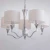Lampa Hampton wisząca biała E14 WASHINGTON P05915NI-WH – Cosmo Light