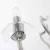 Kinkiet nowoczesny srebrny E14  RIGA W02779CH  - Cosmo Light