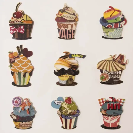 Obraz 3D Cup Cakes 104-9021 - Cosmo Light