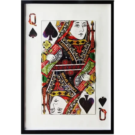 Obraz 3D Queen Spades 104-9061 - Cosmo Light