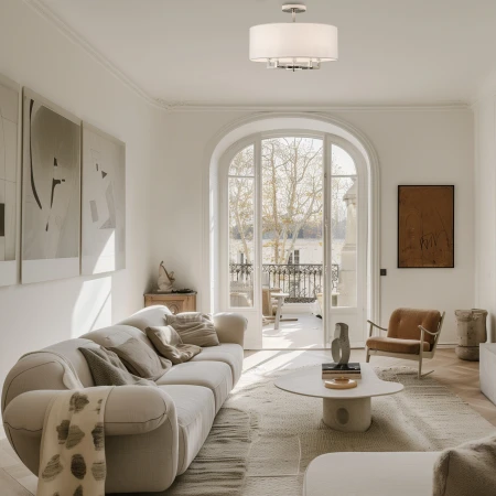 Plafon LILLE C05951NI-WH - Cosmo Light