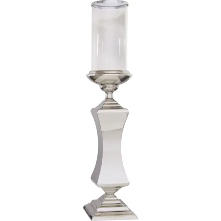 Świecznik JASMINE L nikiel D01769 - Cosmo Light