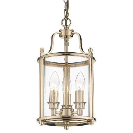 Lampa Hampton wisząca NEW YORK złota P03875AU - Cosmo Light
