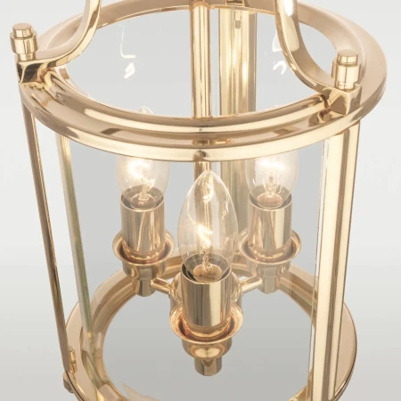 Lampa Hampton wisząca NEW YORK złota P03875AU - Cosmo Light