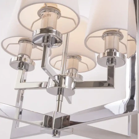 Lampa Hampton wisząca LONDON chrom P04021CH-WH - Cosmo Light