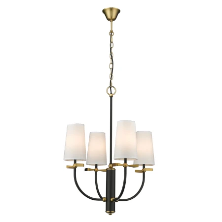 Lampa wisząca żyrandol BOW czarna P04183BK - Cosmo Light
