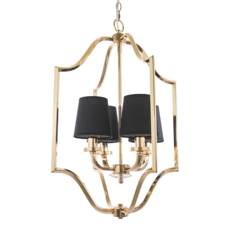 Lampa Hampton wisząca NEW YORK złota P04667AU-BK - Cosmo Light